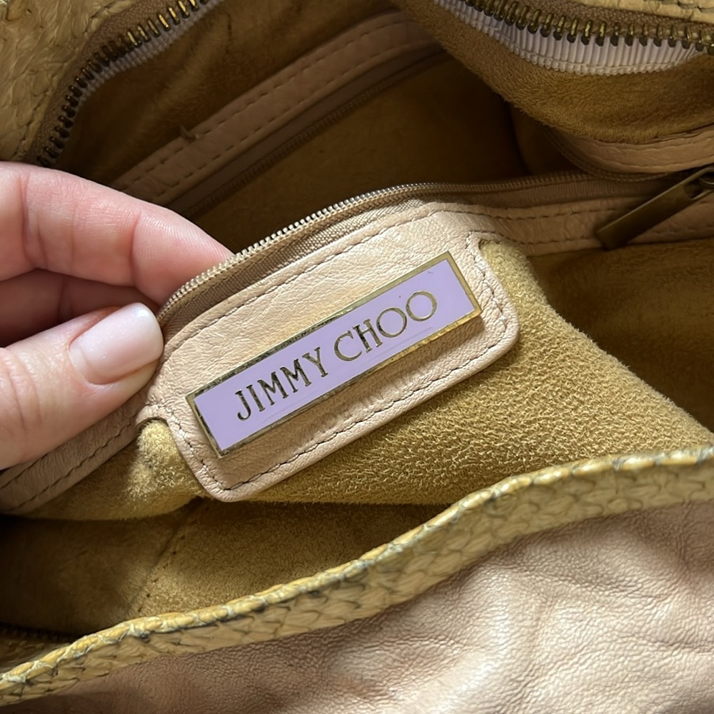 Jimmy Choo Pink Leather Handle‎ Bag - Picture 10 of 12